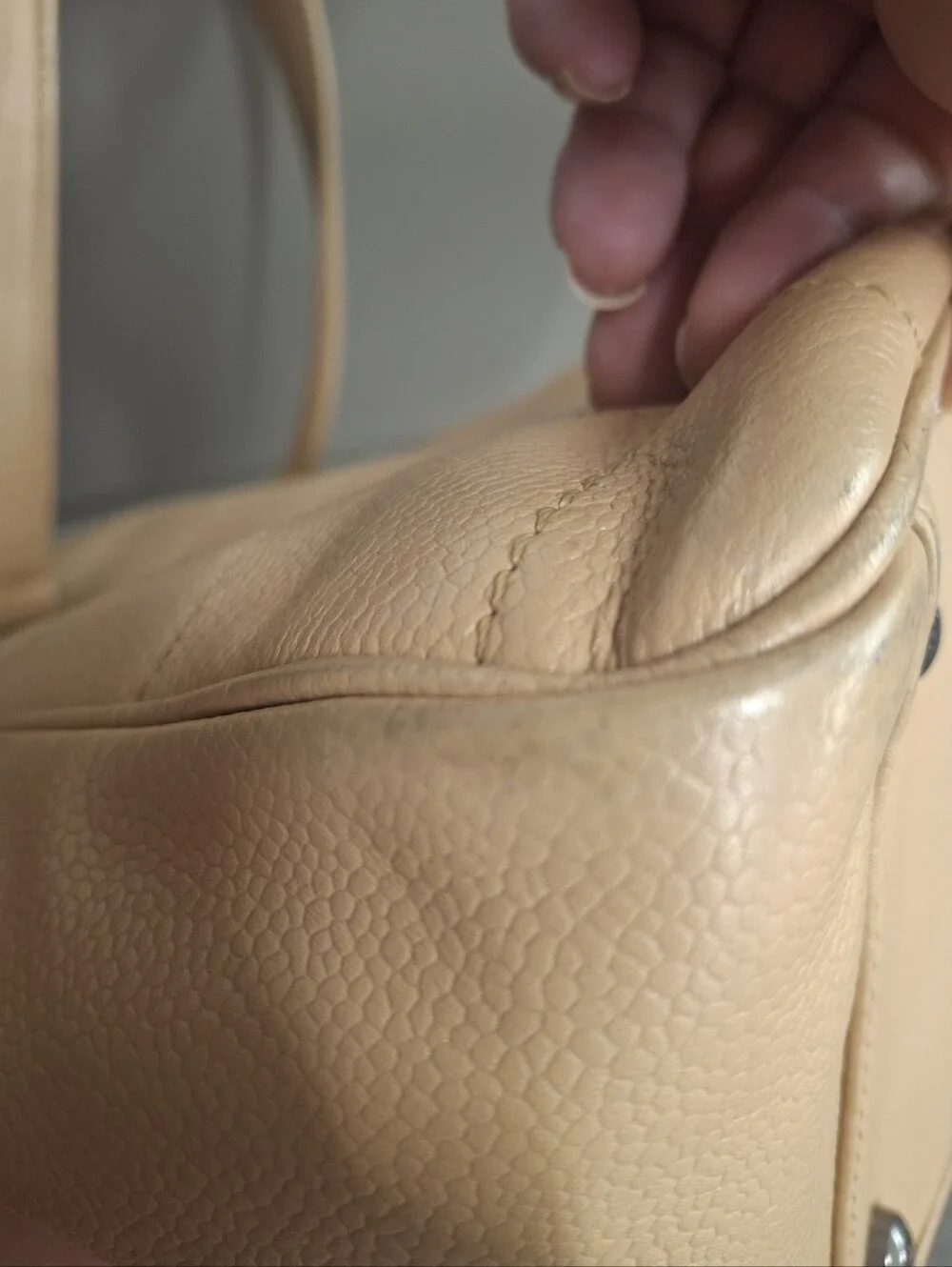 Chanel Chocolate Tote Beige